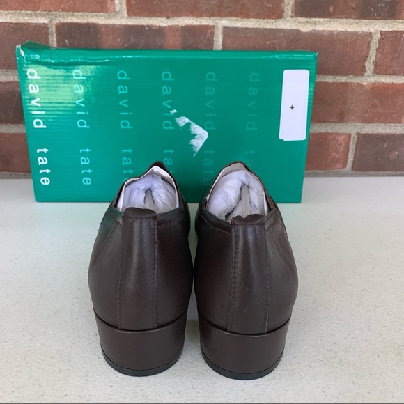 David Tate Women’s Gianna Leather Closed Toe Loafers Brown Size US 11 SS Narrow - Picture 7 of 10
